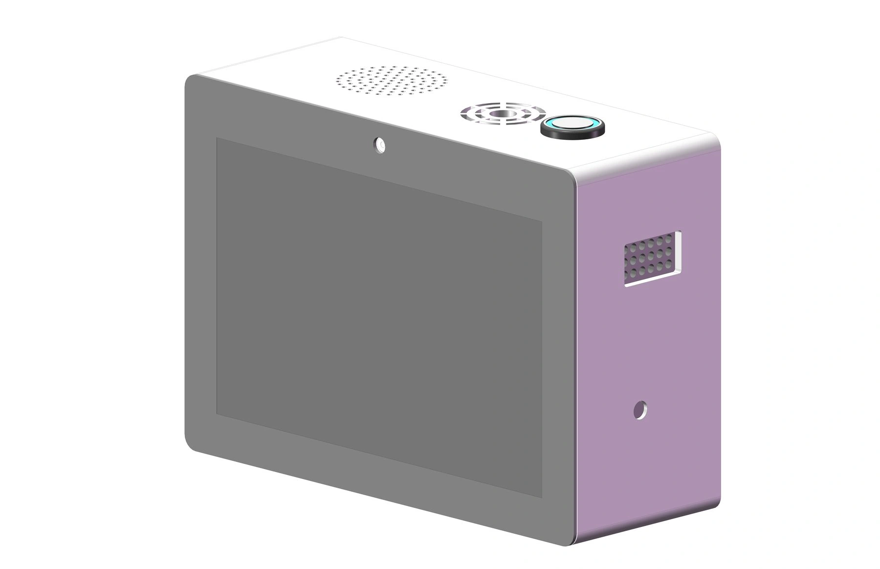 已有 KYBox 环境终端原始 CAD 立体外观